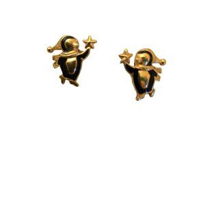 Penguin Stud Earrings Avon Holiday Jewelry